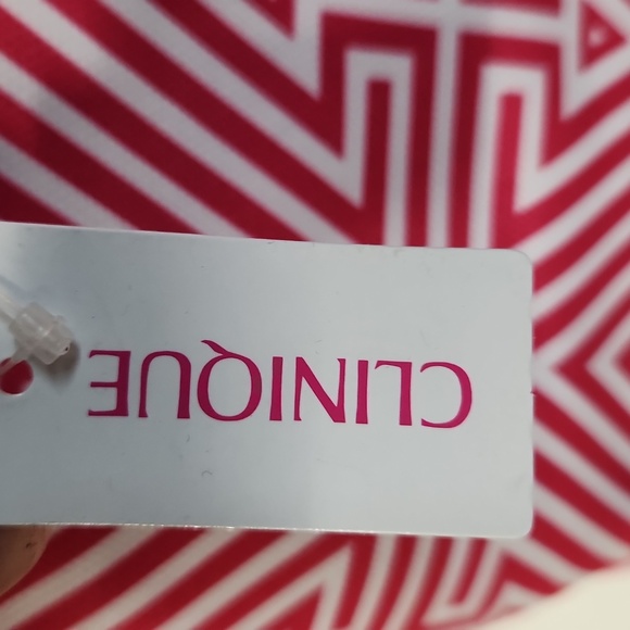 NWT Clinique Abstract Large Tote 17" x 15" - Picture 3 of 6